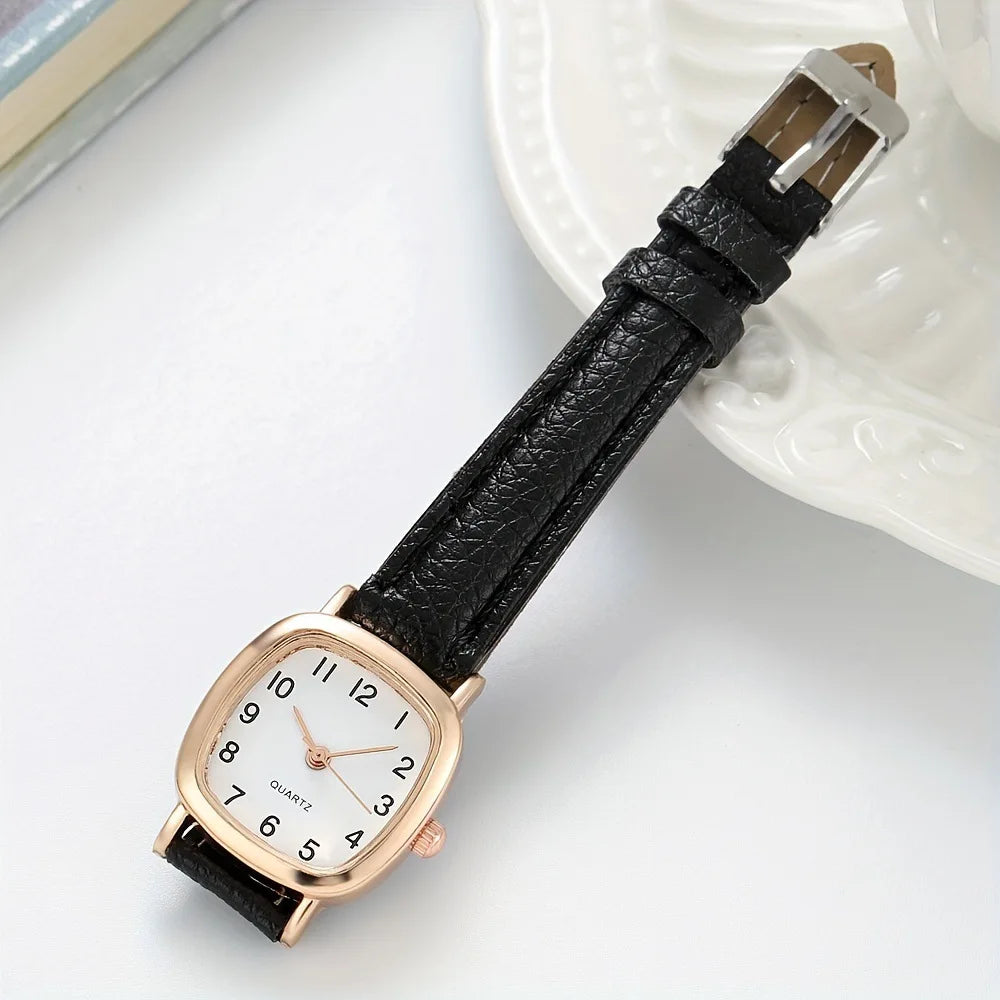 Reloj Florencia de Cuero