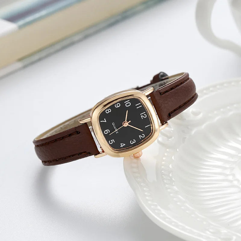 Reloj Florencia de Cuero