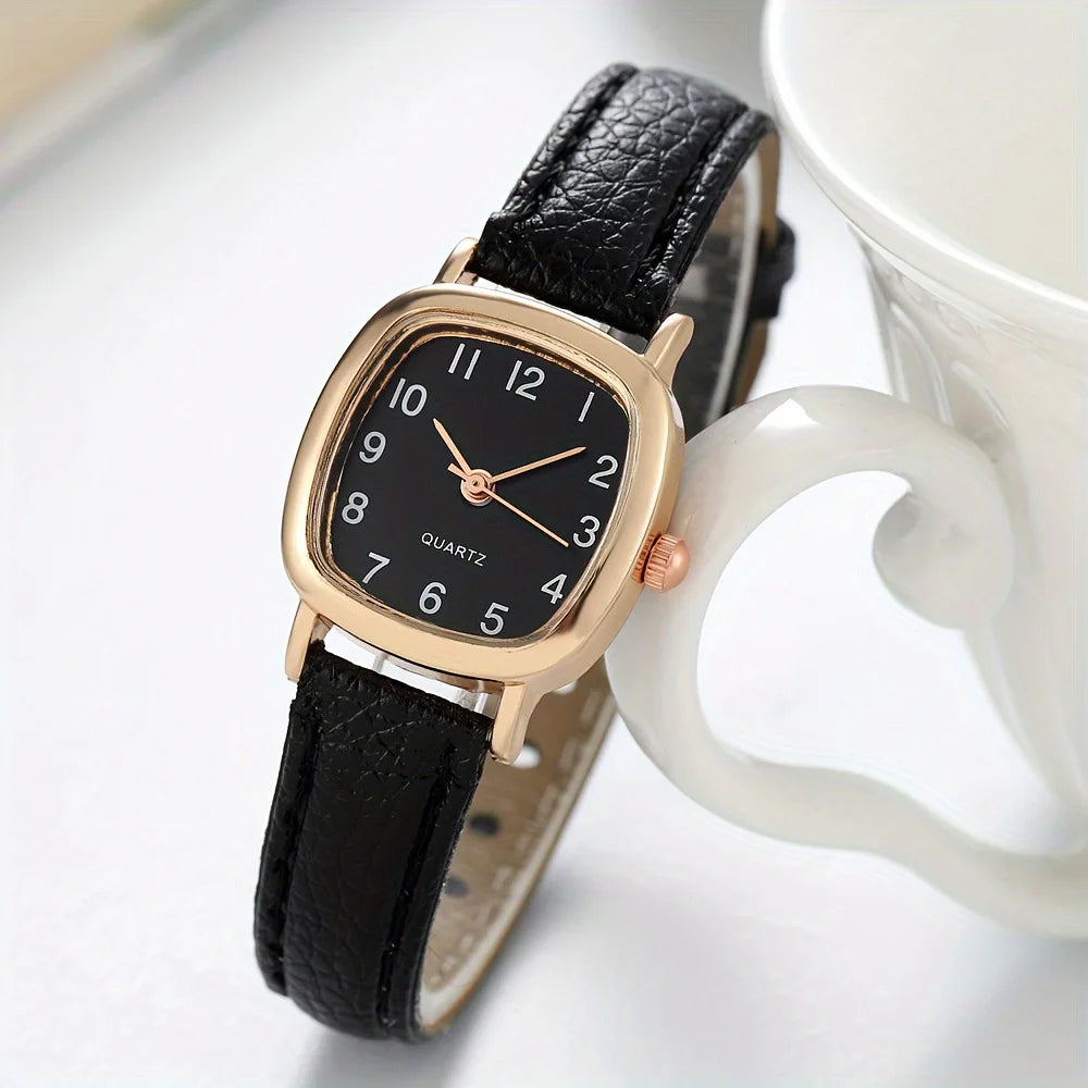 Reloj Florencia de Cuero