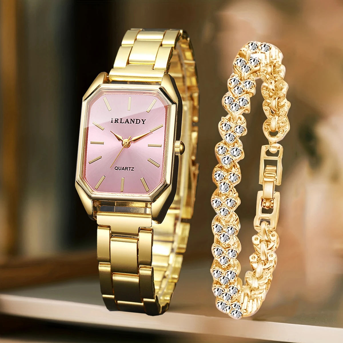 Set Inés – Reloj y Pulsera (2 piezas)