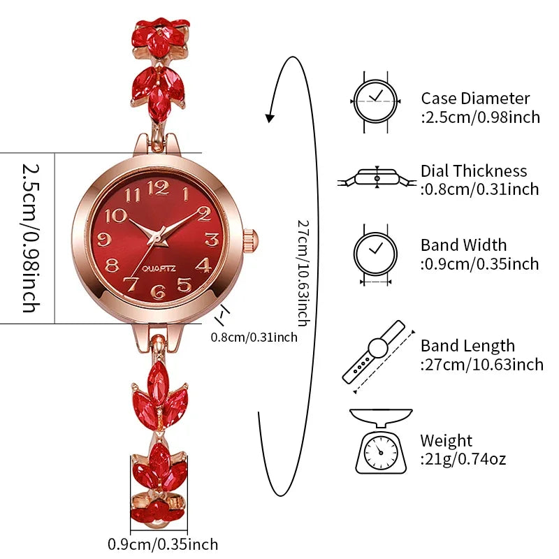 Reloj Lucía Brillante