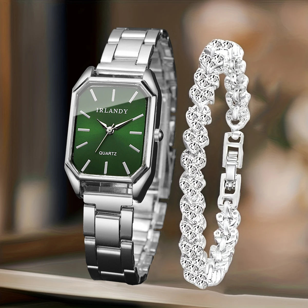 Set Inés – Reloj y Pulsera (2 piezas)