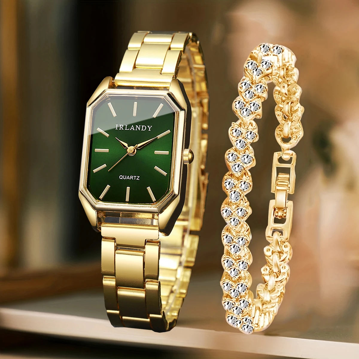 Set Inés – Reloj y Pulsera (2 piezas)