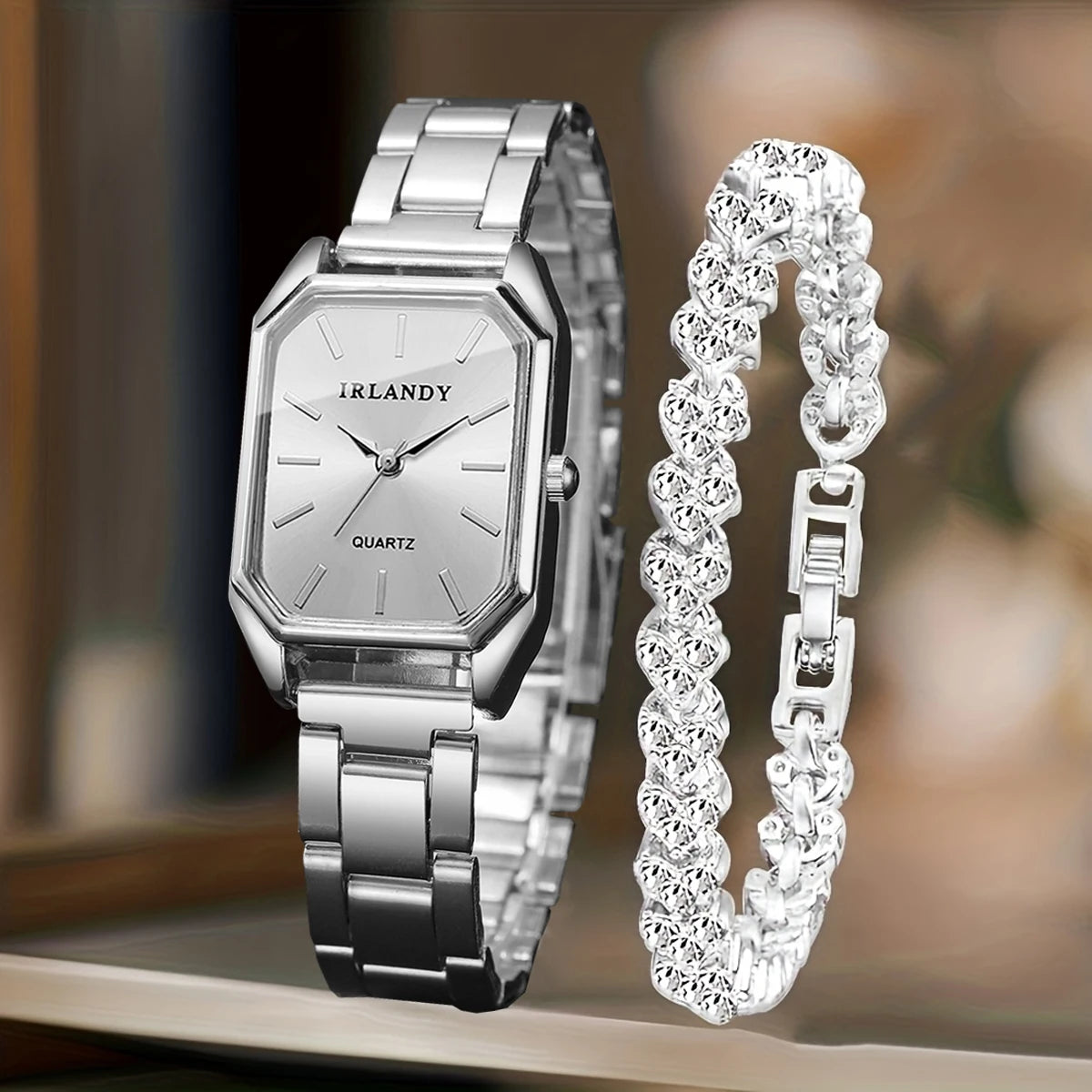 Set Inés – Reloj y Pulsera (2 piezas)