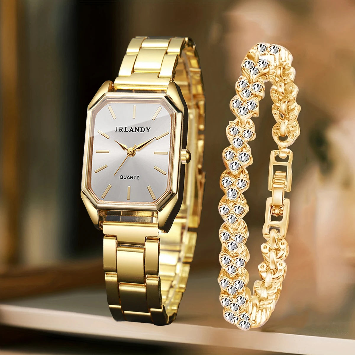 Set Inés – Reloj y Pulsera (2 piezas)