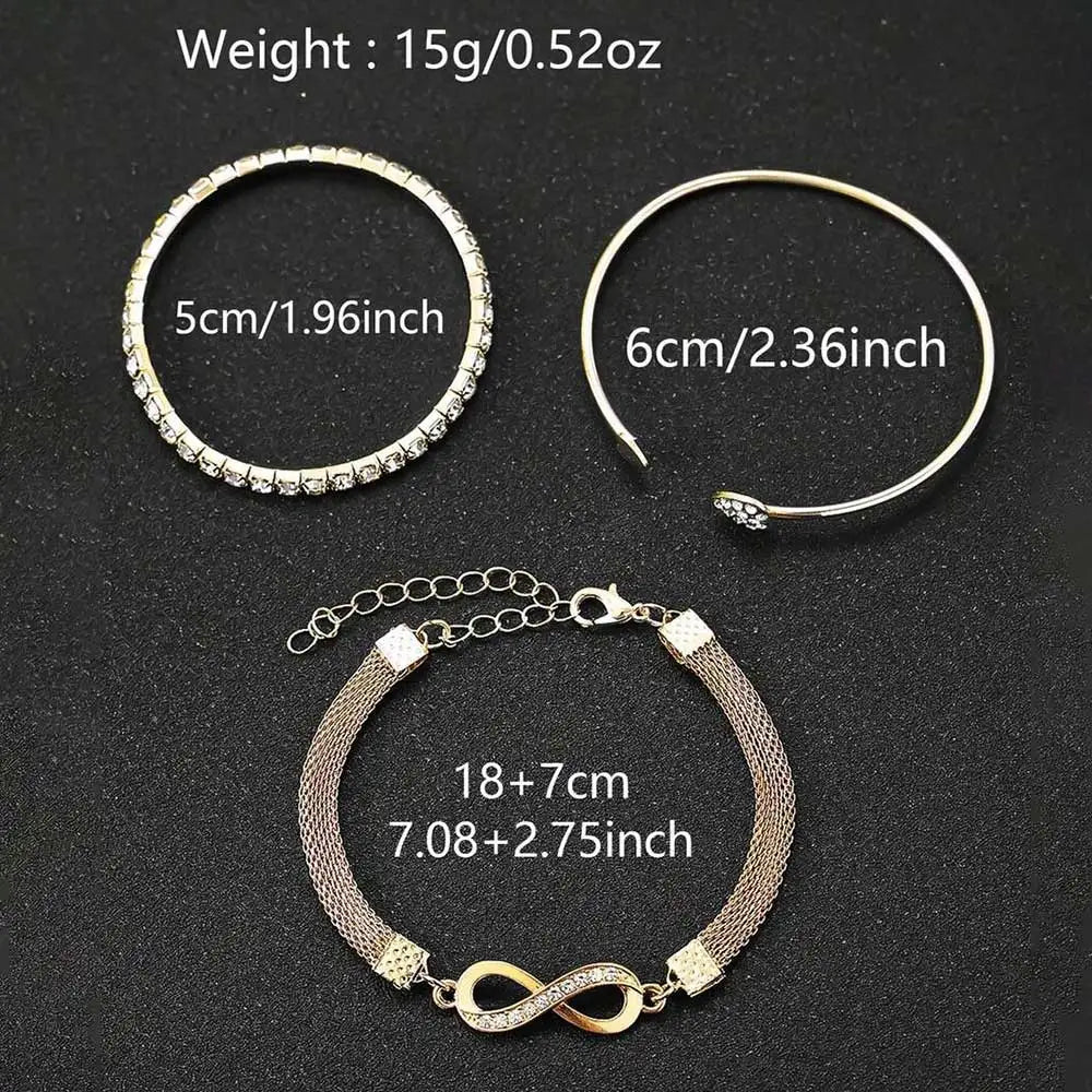 Set Agustina – Reloj y Pulseras (4 piezas)