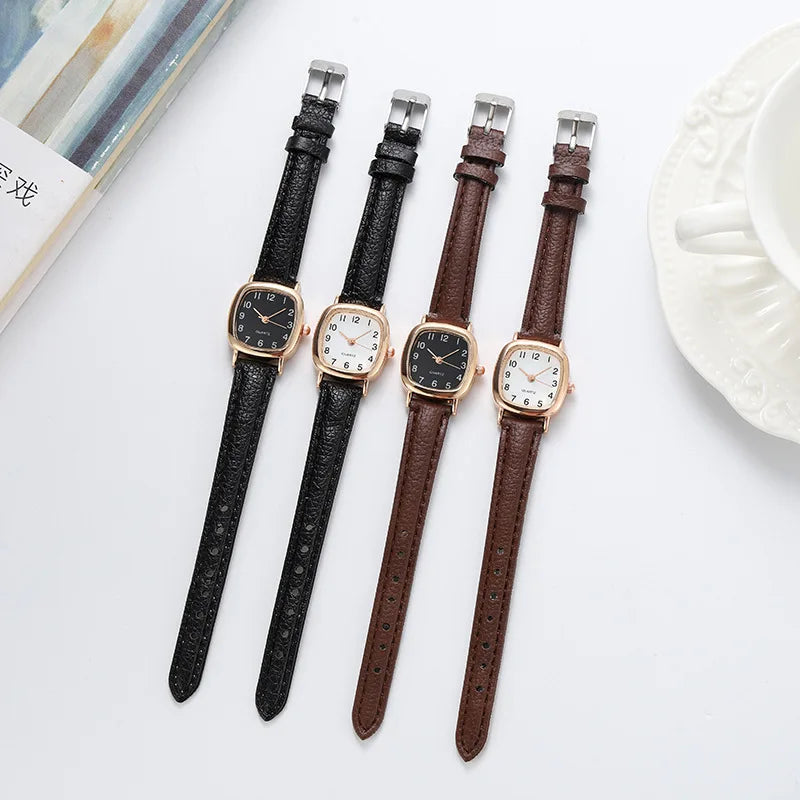 Reloj Florencia de Cuero