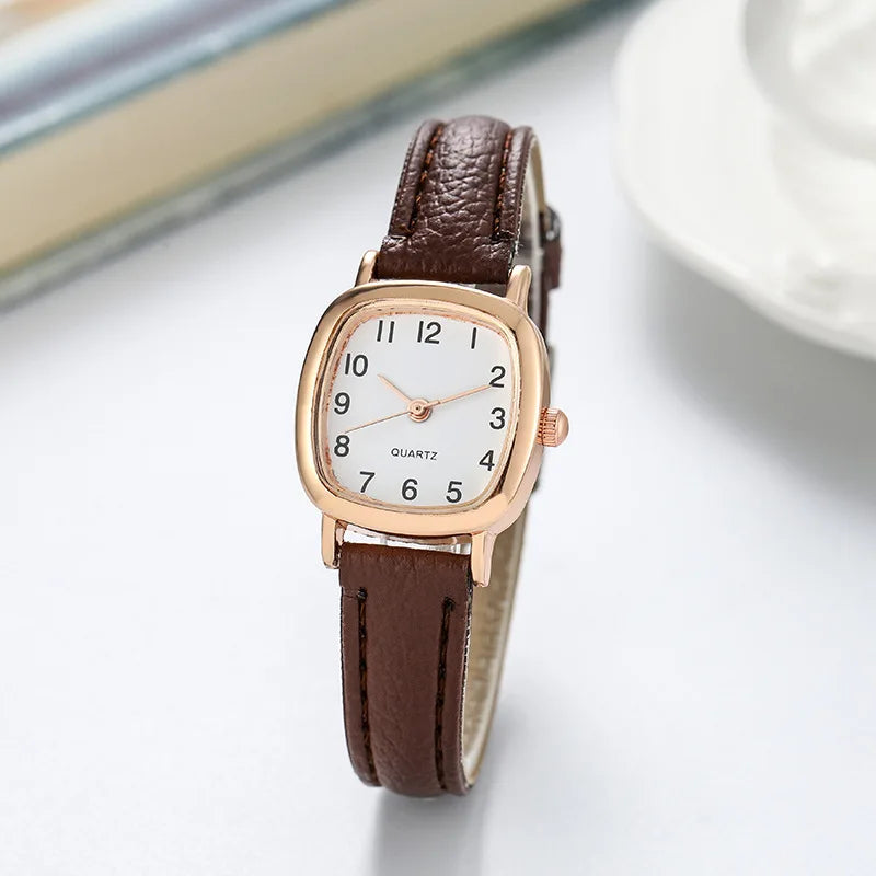 Reloj Florencia de Cuero