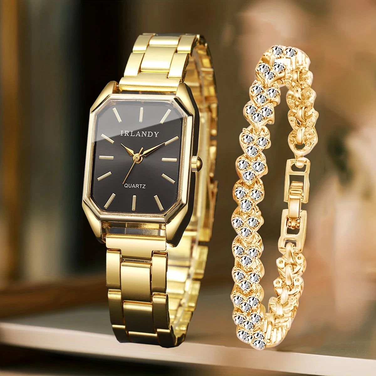Set Inés – Reloj y Pulsera (2 piezas)