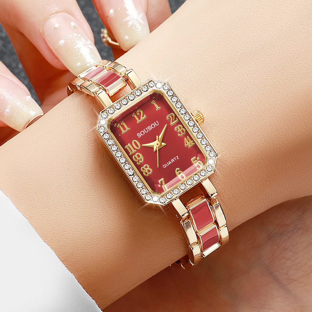 Reloj Rocío Cristal